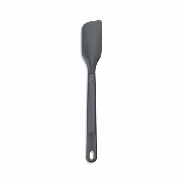 Zyliss Silicone Small Spatula L1.7xW3.5xH27.5cm, Head Heat Resistant To 240degree C, Handle Heat Resistant To 80degree C, Gray