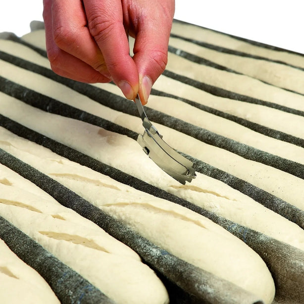 Matfer Stainless Steel Bakers Blade / Bread Lame With Replacable Blade L13cm