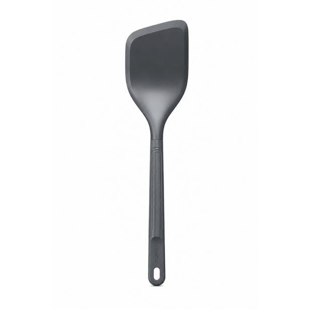 Zyliss Polybutylene Terephthalate Angled Turner, L2.1X.W5.9xH29.5cm, Head Heat Resistant To 200degree C, Handle Heat Resistant To 80degree C, Gray
