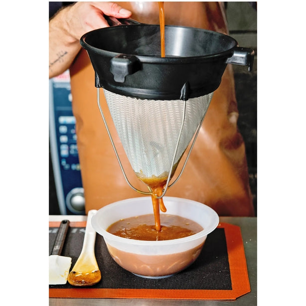 Matfer Exoglass Bouillon Strainer Dia 200mm