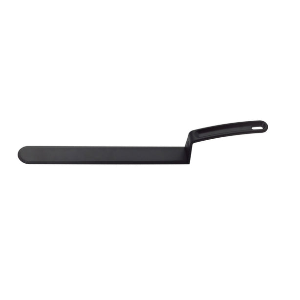 Matfer Exoglass Bent Spatula L38xW4cm, Black
