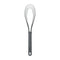 Zyliss Silicone Flat Whisk L2.2xW7xH30.3cm, Head Heat Resistant To 240degree C, Handle Heat Resistant To 80degree C, Gray