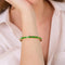 Kate Spade Spot the Spade Enamel Hinged Bangle Bracelet - KS Green KJ727