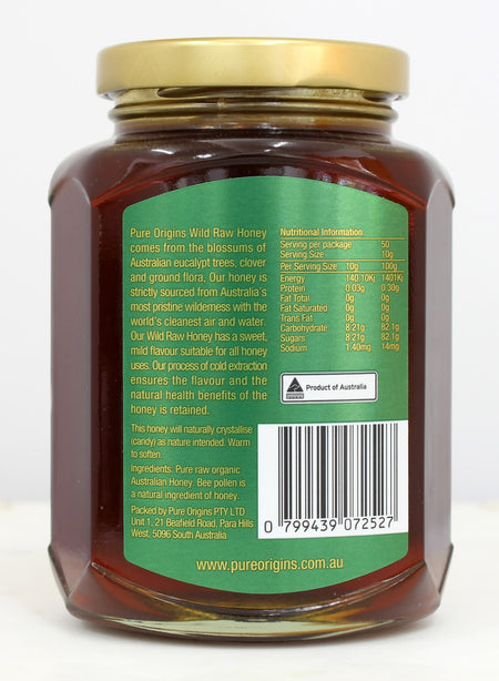 ***Bundle sale*** Free Pure Origins Australian Wild Raw Honey (500g) with every purchase of 1 Wild Raw Honey 500g
