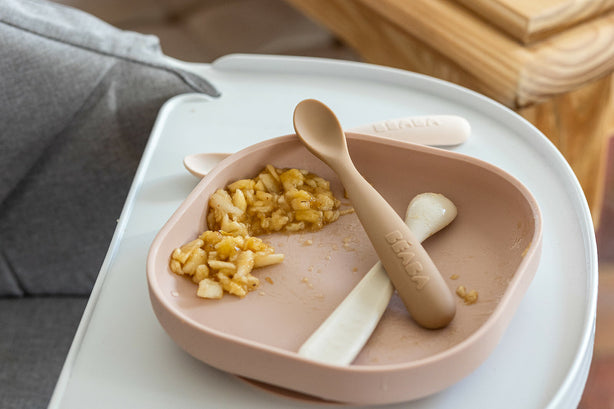 Beaba Silicone Suction Plate - Cotton Candy