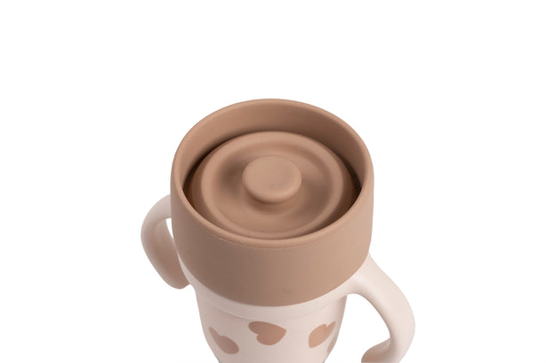 Beaba Click & Drink 360 Stainless Steel Learning Cup 240ml - Big Love