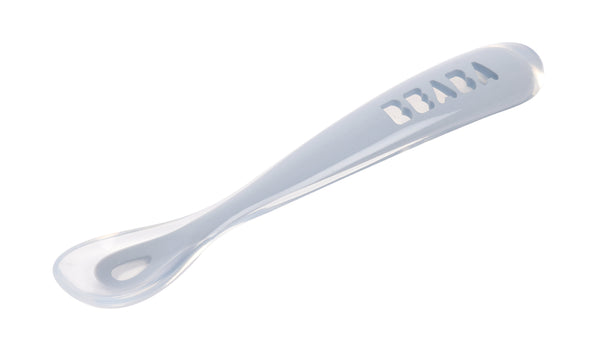 Beaba 1st Stage Silicone Spoon - Pebble