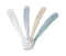 Beaba 1st Stage Silicone Spoons 4 Pack - Pebble/Cloud Blue/Baltic Blue/Clay