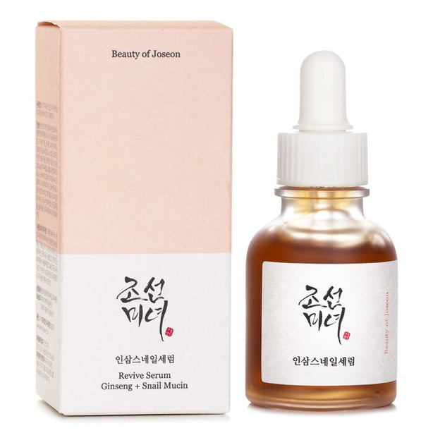 Ginseng + Snail Mucin Revive Serum - 30ml