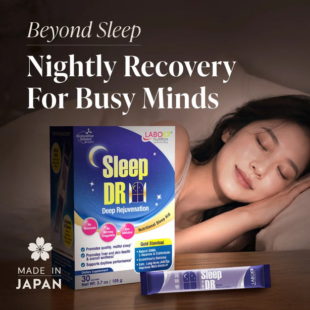 LABO Nutrition Sleep DR Insomnia Supplement Melatonin Free with Natural GABA
