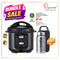 La Gourmet Healthy Electric Pressure Cooker 5L + La Gourmet Sakura Plus 1.1L Thermal Cooker Pot (Grey)