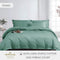 Hallmark Simplicity Premium Cotton 1200TC Plain Bed Linen - Green