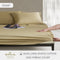 Hallmark Simplicity Premium Cotton 1200TC Plain Bed Linen - Khaki