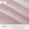 Hallmark Simplicity Premium Cotton 1200TC Plain Bed Linen - Pink
