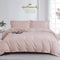 Hallmark Simplicity Premium Cotton 1200TC Plain Bed Linen - Pink