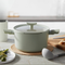 Berghoff 20CM Ceramic Non-stick Coating Casserole/Stockpot Balance (Cover Included)