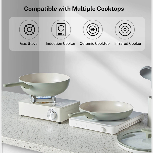 Berghoff 24CM Ceramic Non-stick Coating Frying Pan