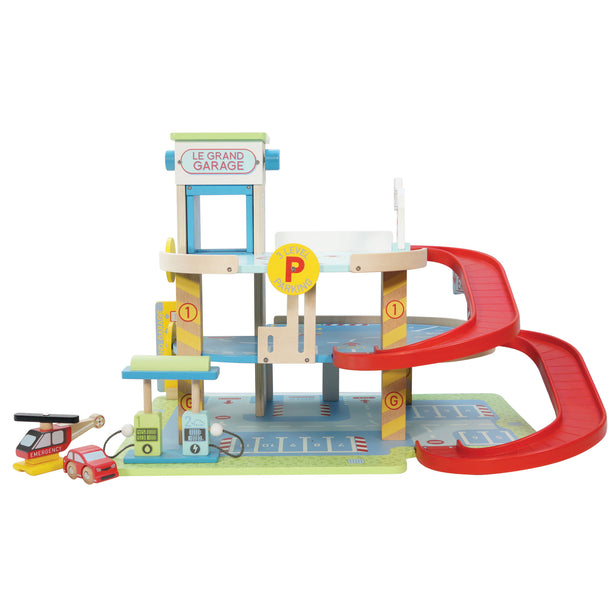 Le Toy Van Le Grand Wooden Garage