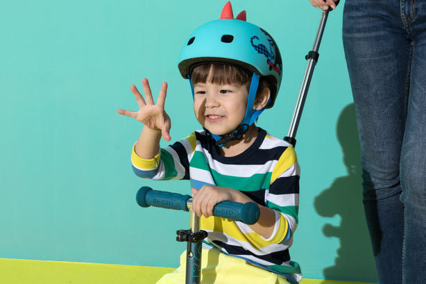 Micro 3D Scootersaurus Helmet - Small