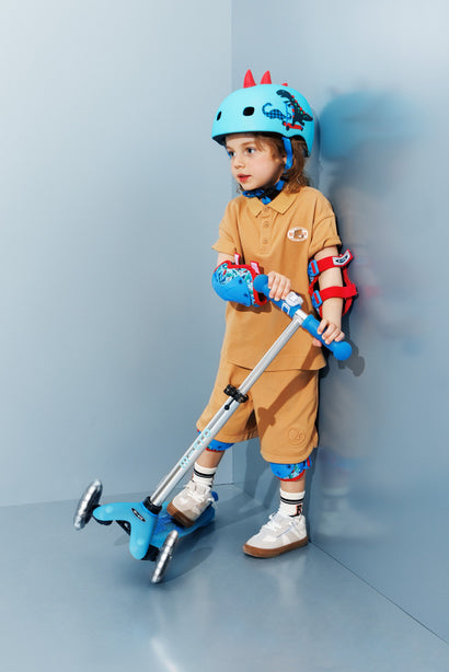 Micro 3D Scootersaurus Helmet - Small