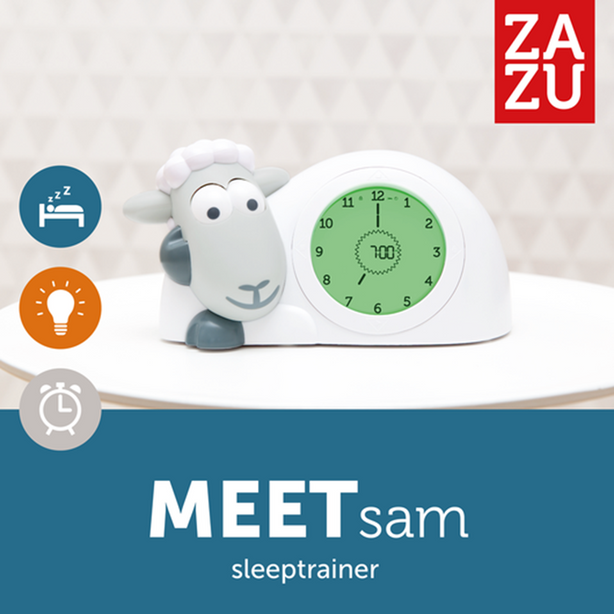 Zazu Sam the Lamb, Sleeptrainer with Nightlight