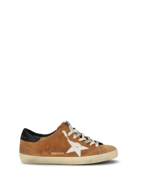 Golden Goose Super Star Sneakers - Light Brown/Cream/Black