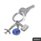 Troika Keyring World Traveller Weltenbummler KR1045CH