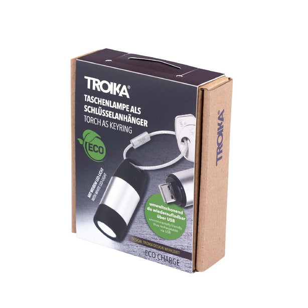 Troika Torch Eco Charge Black Silver TOR40SI