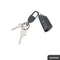 Troika Keyring Carabiniero Gunmetal KR2309GM