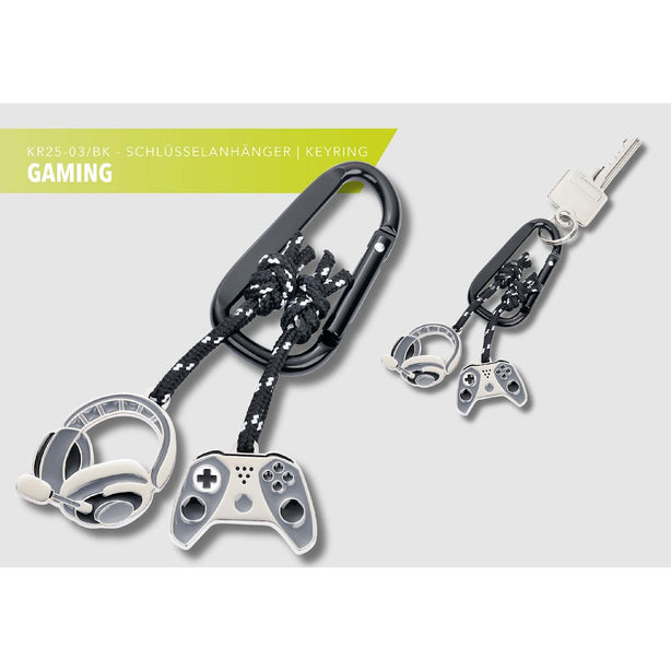 Troika Keyring Gaming KR2503BK