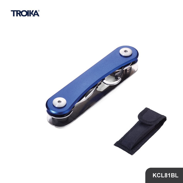 Troika Keyring Clever Key Blue KCL81BL
