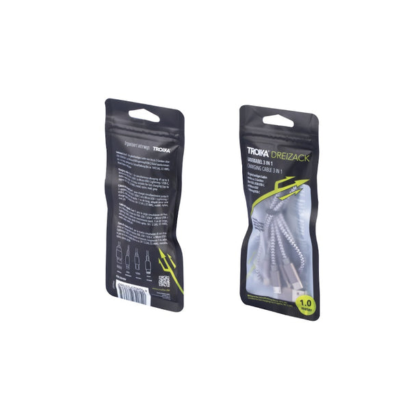 Troika Cable Dreizack CBL30GY
