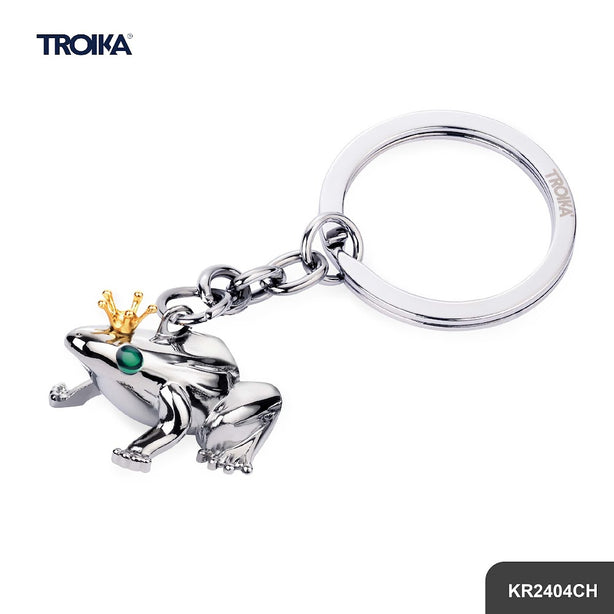 Troika Keyring Frog Crown KR2404CH