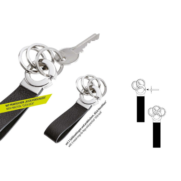 Troika Keyring Key Click KR802LE