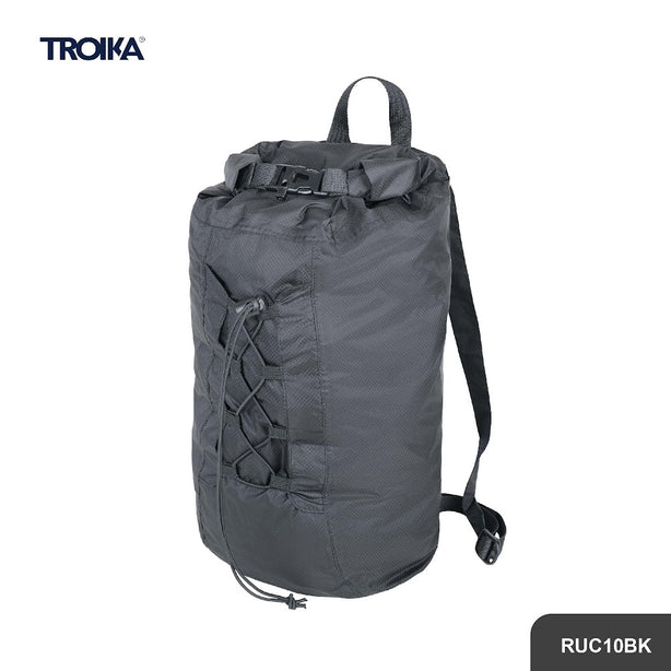 Troika Backpack Foldable Airpack Flext Black RUC10BK