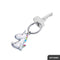Troika Keyring Einhorn Chrome KR1708MA
