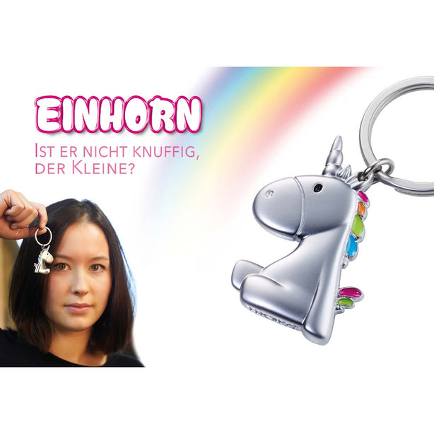 Troika Keyring Einhorn Chrome KR1708MA