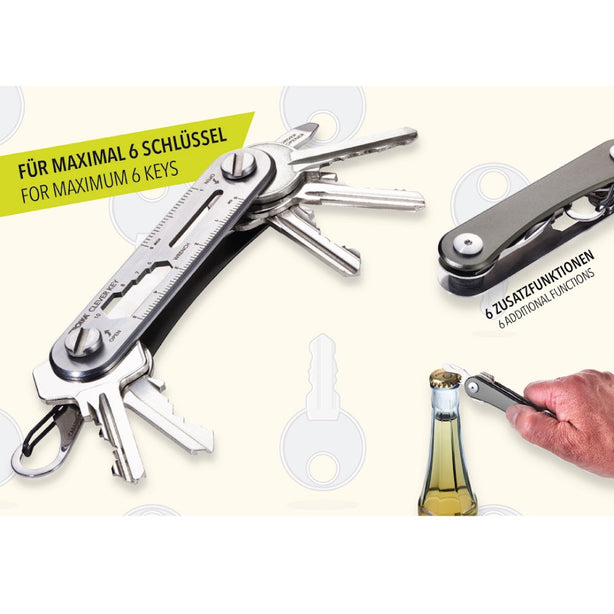 Troika Keyring Clever Key Titanium KCL81TI