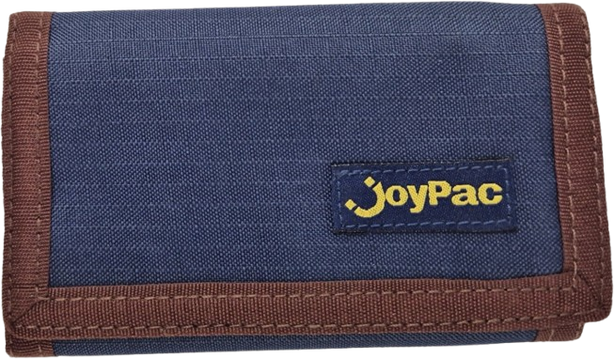 JoyPac Large Capacity Tri-Fold Coin Note Card ID Functional, Compact & Light-Weight Wallet