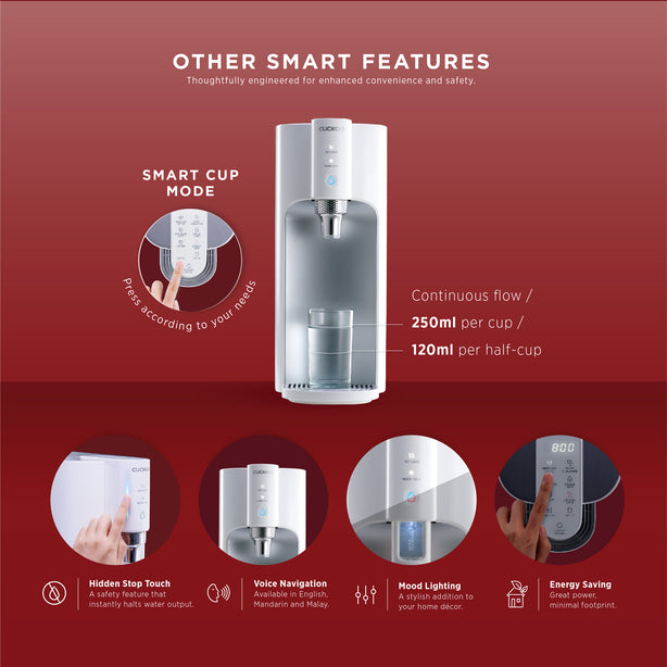 Titan Water Purifier Tankless 100°C + CR1095 Rice Cooker + 1 Aquarius Faucet (Free 1-Year Servicing CCSP & Installation)