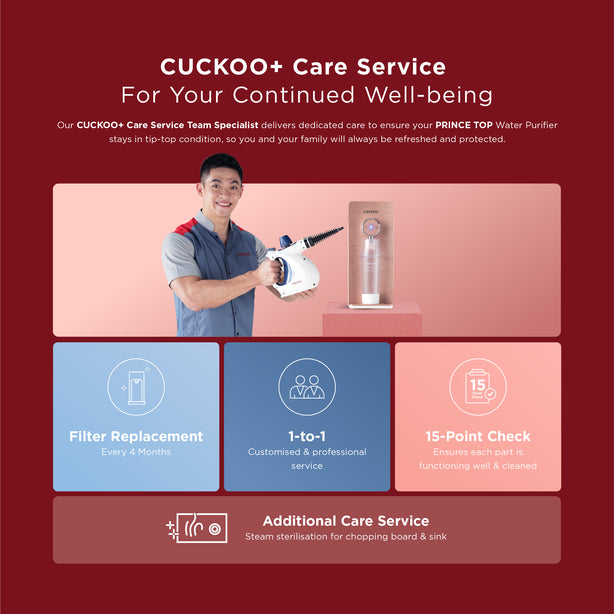 Prince Top Water Purifier Tankless + CR1095 (Free 1-Year Servicing CCSP & Installation)