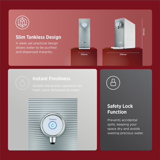 Marvel Water Purifier + CR1095 (Free 1-Year Servicing CCSP & Installation)