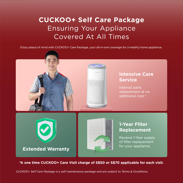 K Model Air Purifier (Free 1-Year Filters)