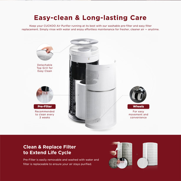 U Model Air Purifier (Free 1-Year Filters)
