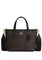 Coach City Mini Tote Bag In Signature Canvas - Walnut Black