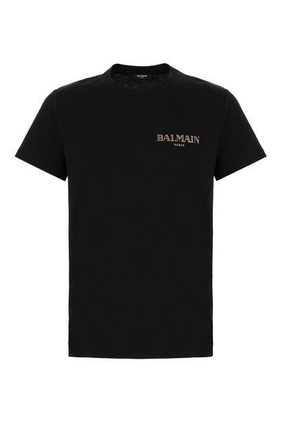 Black Cotton T-Shirt