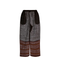 Brown Linen Wide Leg Pant