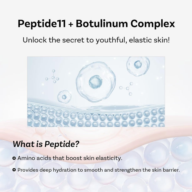 [APOTHE] Peptide 11 Botulinum Essence Emulsion 150ml - Multi Peptide Firming & Nourishing Facial Lotion for Glass Skin[International Shipping]