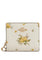 Coach Snap Wallet With Floral Print - White/Multi