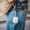 Monocozzi ESSENTIALS | Dust Proof Translucent Soft Plastic Case for AirPods Pro 1/2 with Strap